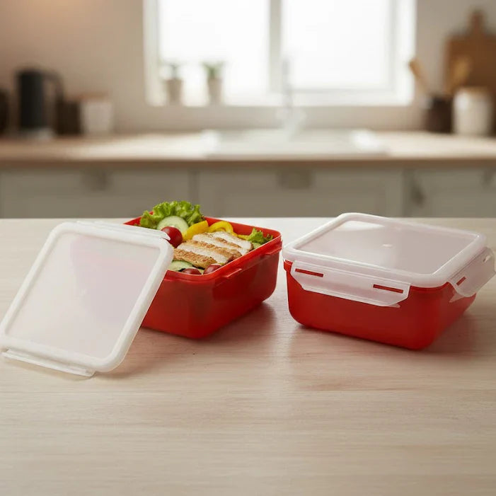 Fresh & Convenient 2 Piece Snack & Food Containers