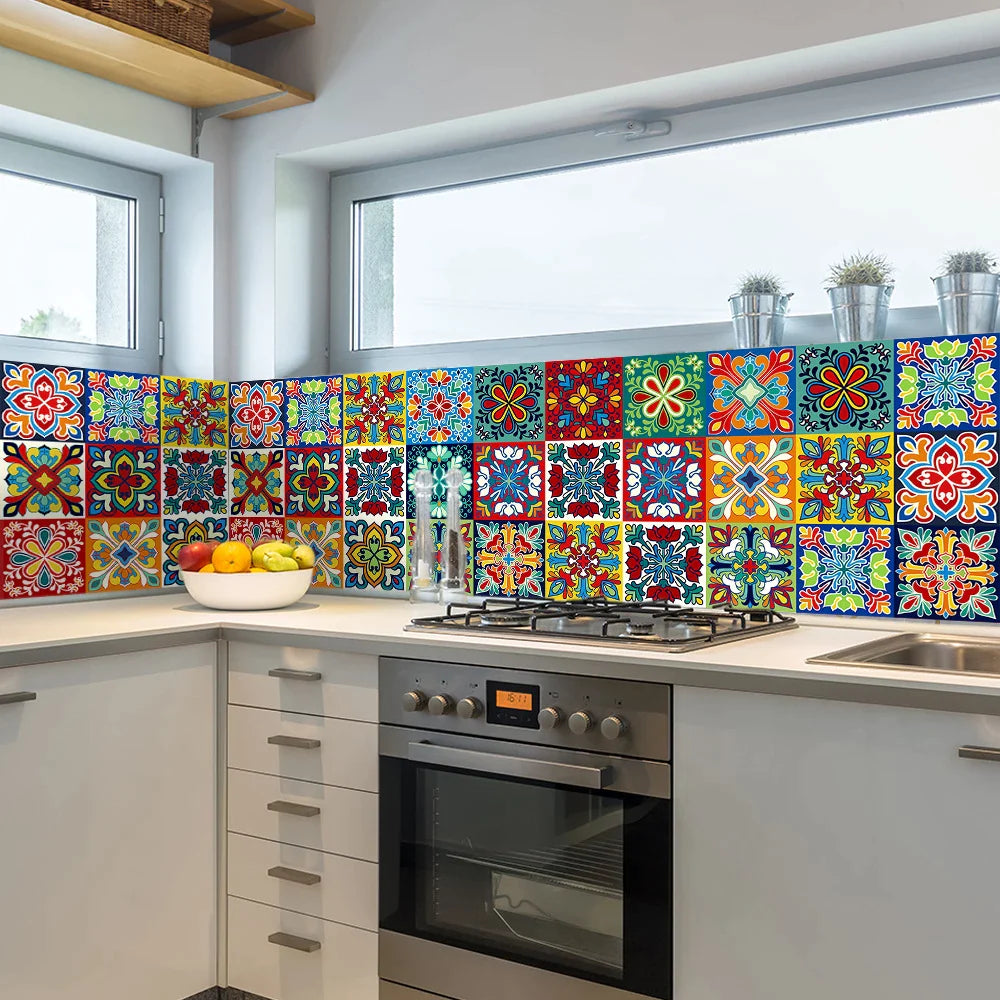 12Pcs Tiles Stickers