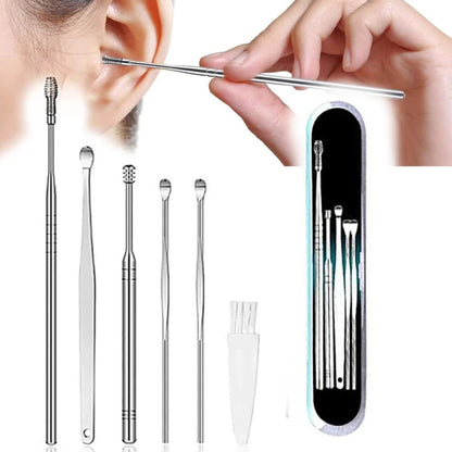 Set Of 6 Pack Ear Wax Removal Kit