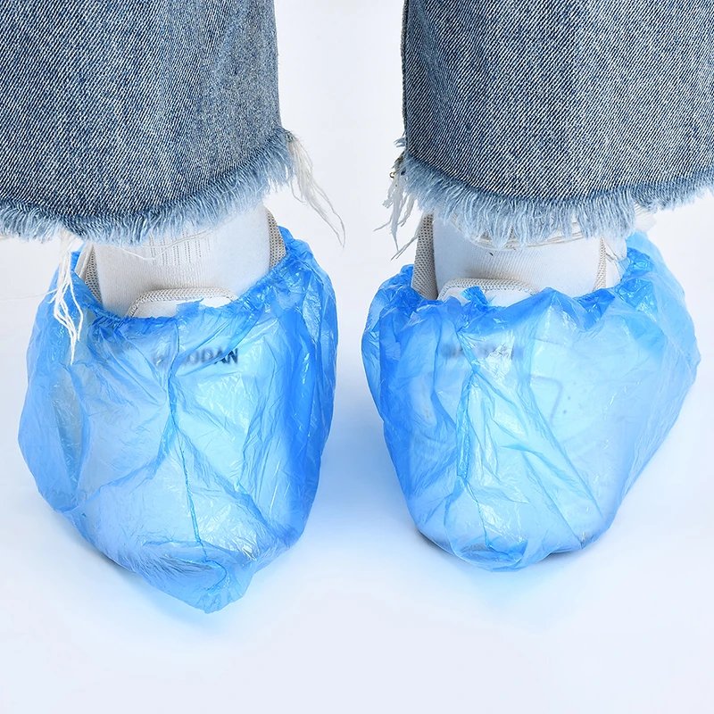 10Pcs Disposable Waterproof Shoe Covers Quick Wear & Remove