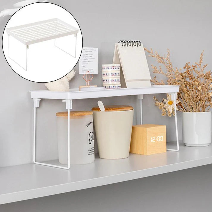 1Pcs Stack Up Shelf, Kitchen Accessories 