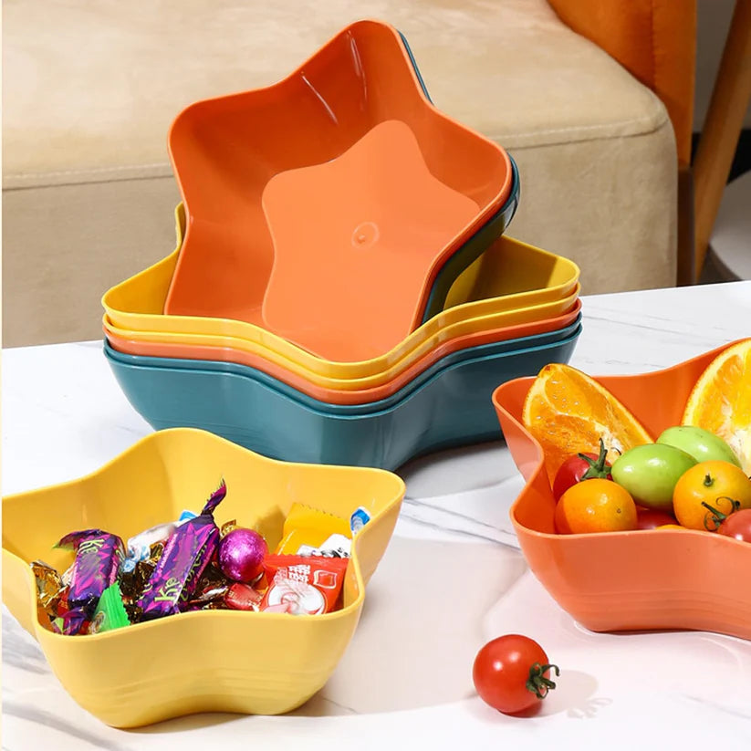 1Pcs Star Shaped Serving Bowl For Fruits, Nuts & Candy