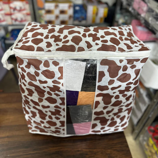 Cheetah Print Storage Bag