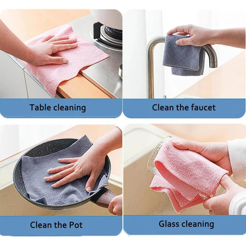 20Pcs Microfiber Cleaning Cloths
Home and Living 