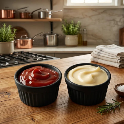 3PCS Premium Condiment & Sauce Dip Bowl Set
