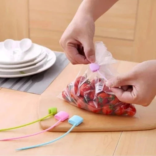  3Pcs Lock Shape Sealing Clip