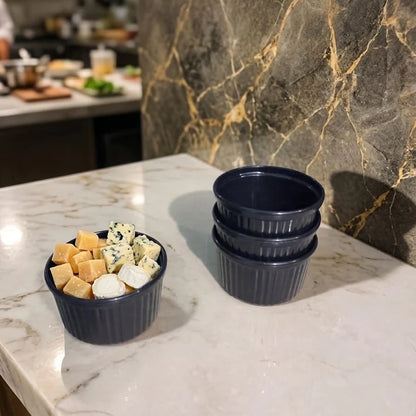 3PCS Premium Condiment & Sauce Dip Bowl Set