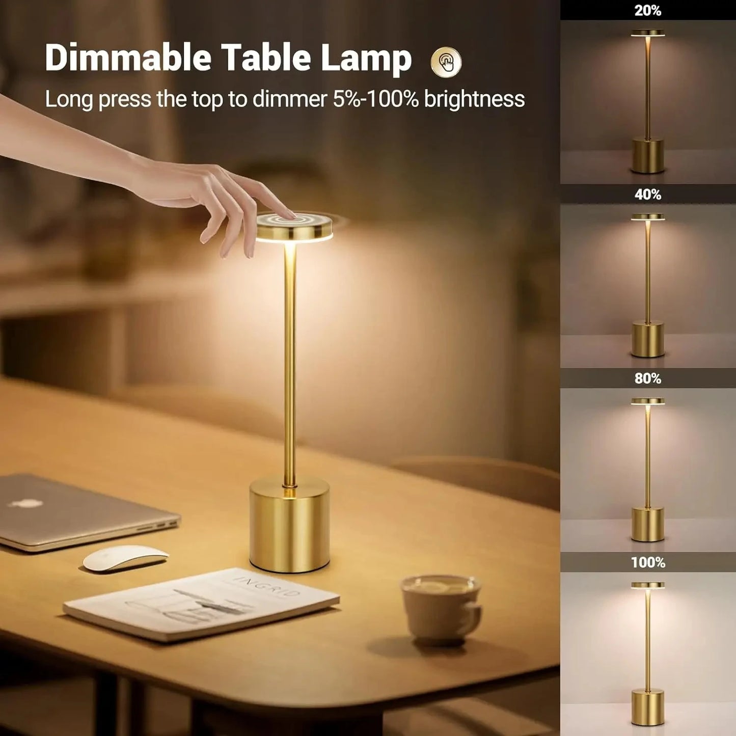 3 Colors LED Desk Lamp
Home and Living 