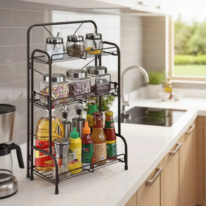 3 Layer Foldable Kitchen , Home & Living