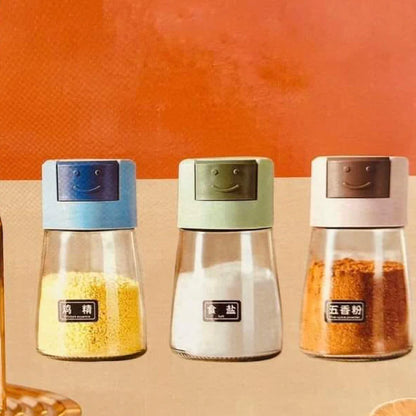 4Pcs Oil & Spice Set (Orange), Kitchen Accessories 