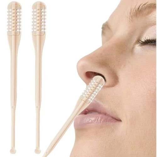 2 Pcs Dual-Function Nose Hair Trimmer