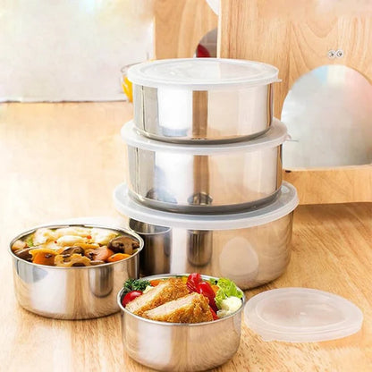 5Pcs Bowl Set with Lids