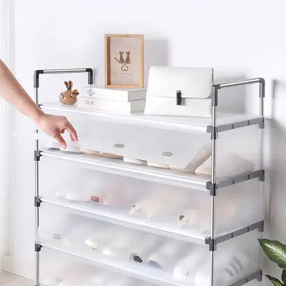Heavy-Duty Multi-Layer Shoe Storage Unit