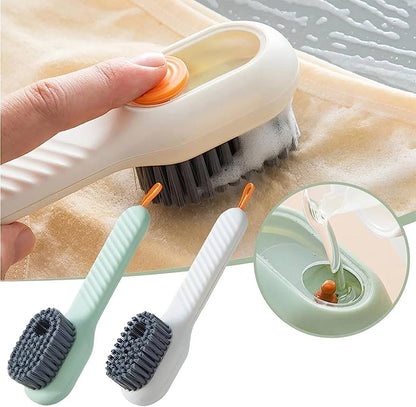 (Pack of 2) Multi-Purpose Cleaning Brush with Soap Dispenser