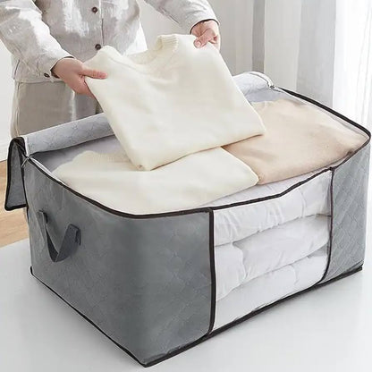 Multipurpose Storage Bag & Organizer for Clothes & Blanket