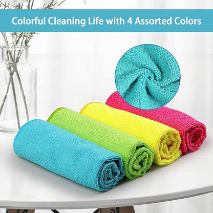 6PCS Fast Drying Microfiber Cleaning Cloth Set