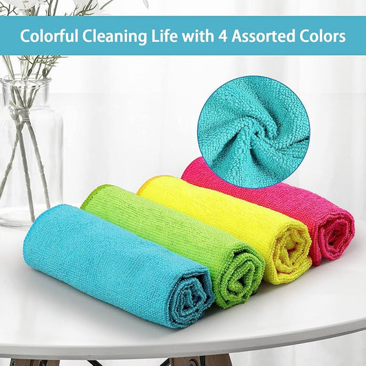 6PCS Fast Drying Microfiber Cleaning Cloth Set