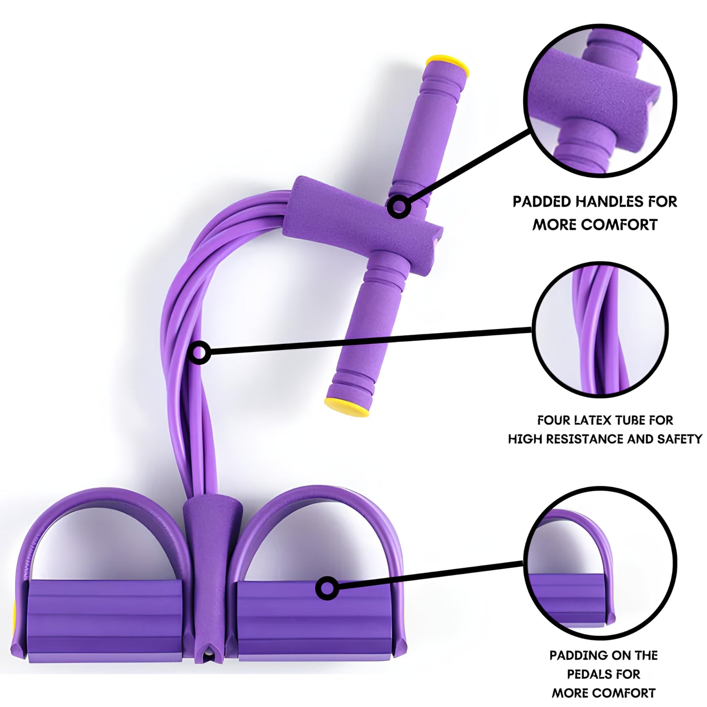 Pedal Resistance Tummy Trimmer