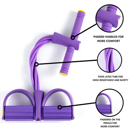 Pedal Resistance Tummy Trimmer