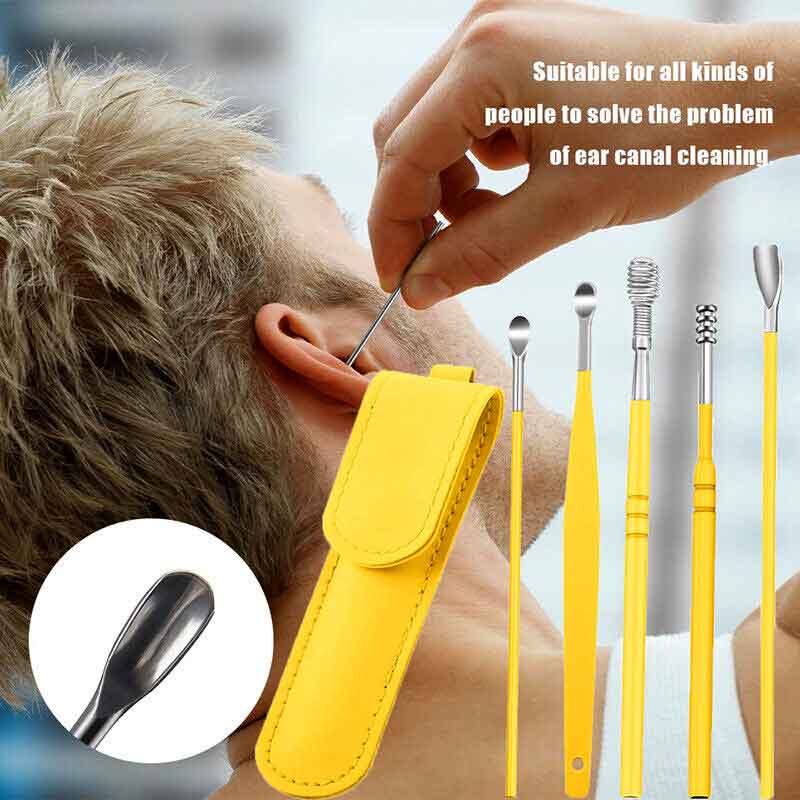 6-Piece Ear Wax Cleaning Kit for Adults and Children
