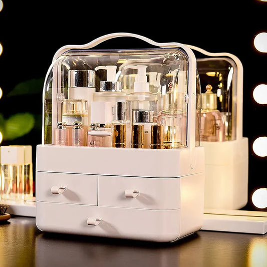 Modern 3-Drawer Makeup Organizer