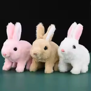 Happy Wiggly Rabbit Plush Toy With Songs