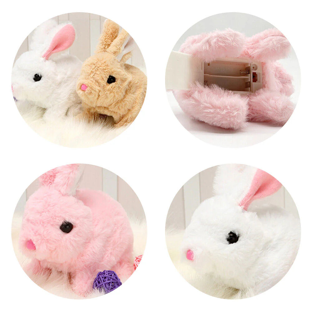 Happy Wiggly Rabbit Plush Toy With Songs