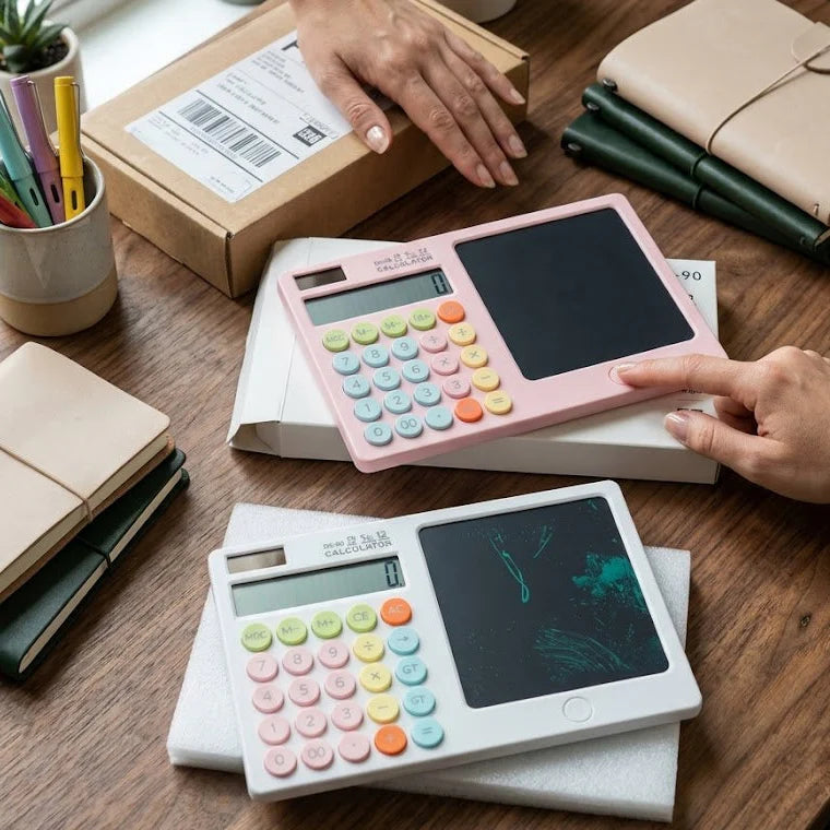 Smart Notepad LCD Calculator Executive Edition
