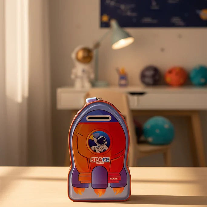 Secure Metal Cash Box With Coin Storage