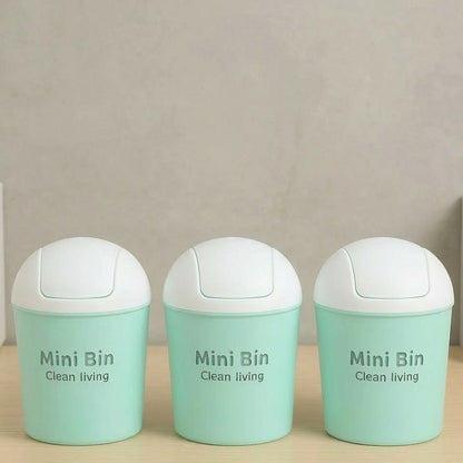 Mini Plastic Trash Bin For Home & Living 