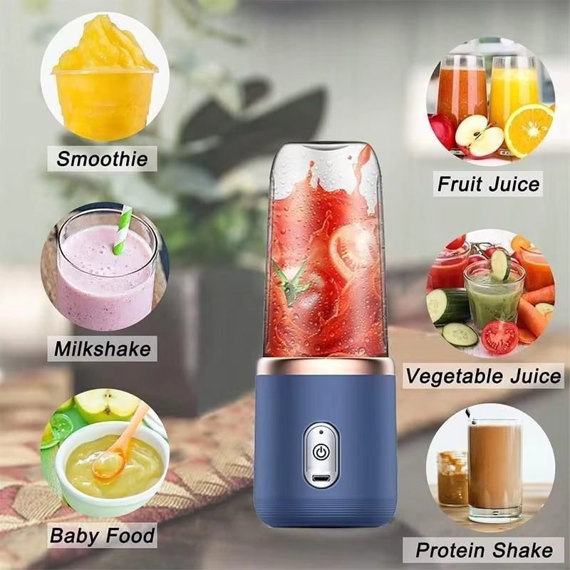 Multifunction Portable Juice Maker With cup (USB Rechargeable)