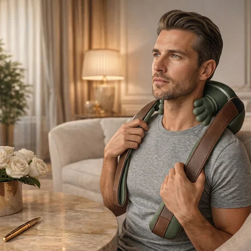 Heated Shoulder Relief Massager For Deep Tissue Care