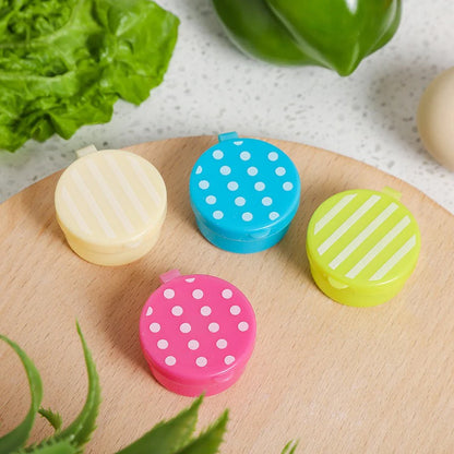 Mini Travel Condiment Jar – 4-Pack Leakproof Set