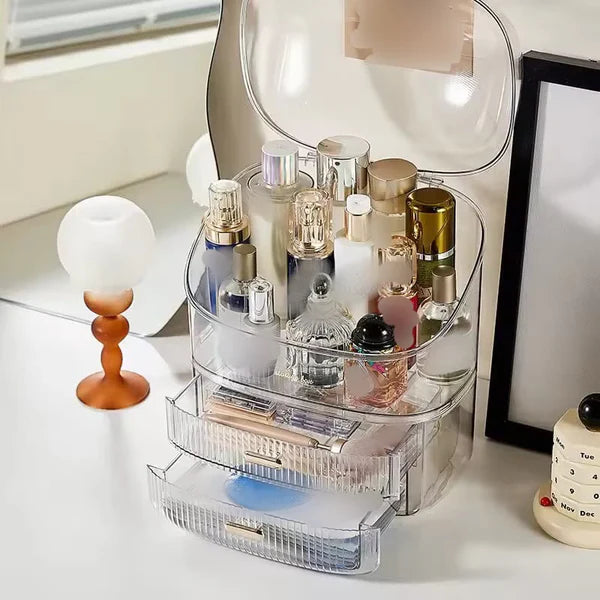 Premium Acrylic Makeup and Jewelry Organizer