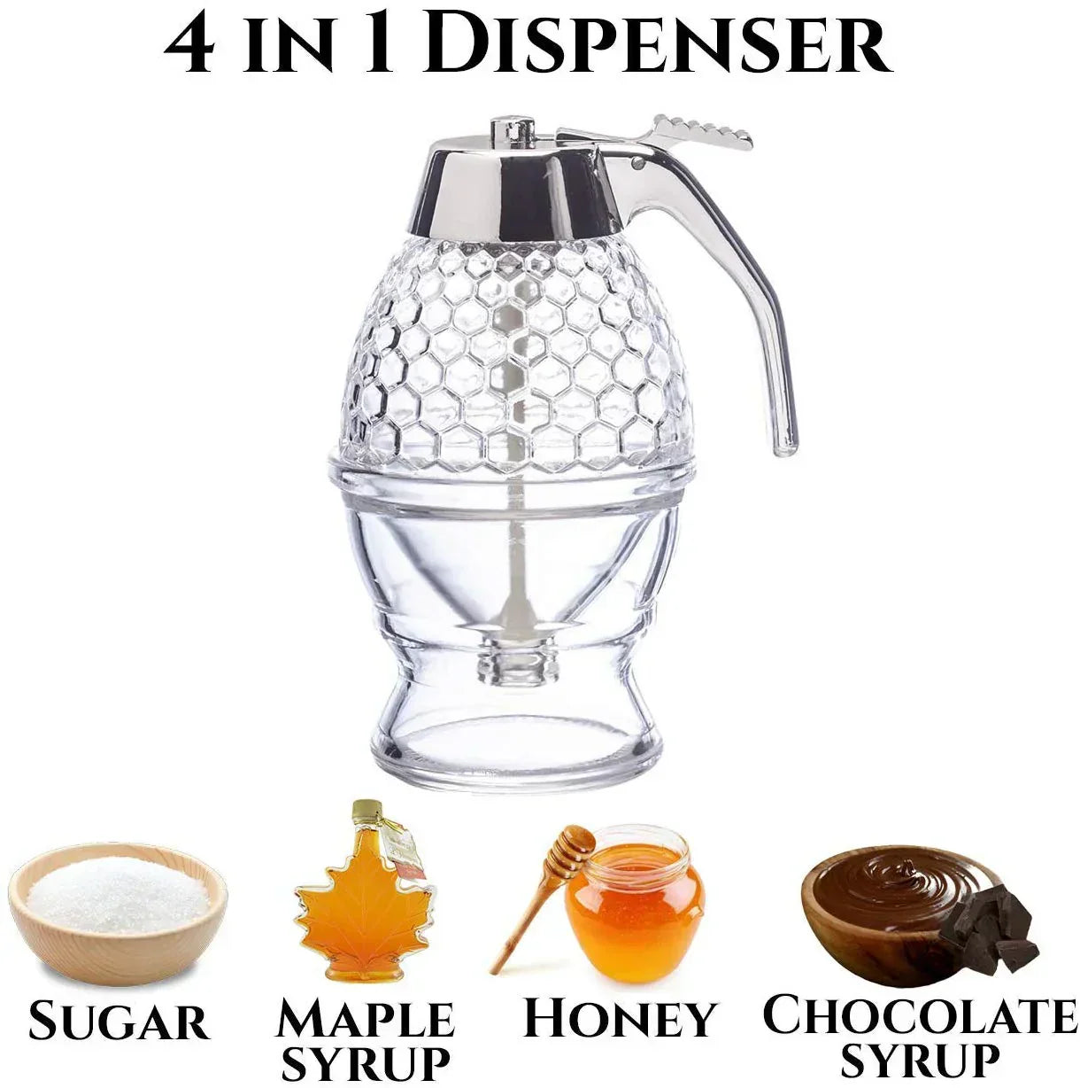 Premium Honey Serving Bottle