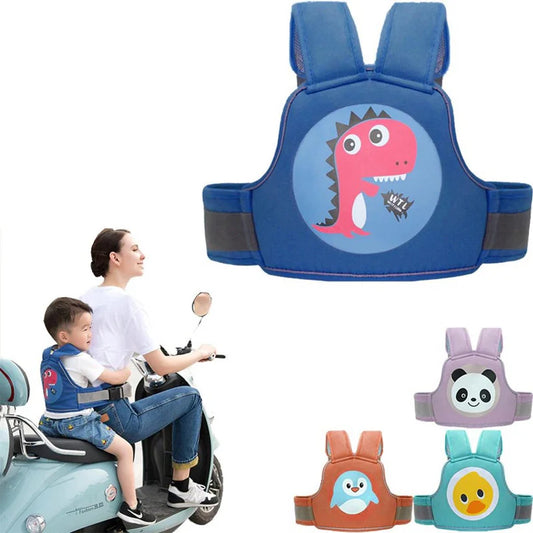 Secure Fit Child Bicycle Safety Harness Strap System