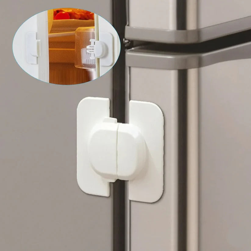 Strong Hold Fridge Door Security Clip Lock