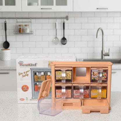 Master Chef Multi Drawer Spice Organizer, Kitchen Accessories 