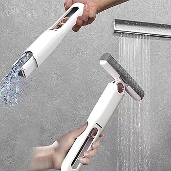 Spin & Squeeze Microfiber Mop For Home & Office, Home and Living 