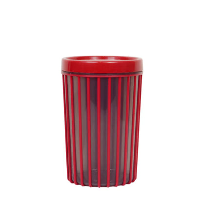 1.5L Striped Glass Storage Jar (1 Pcs)