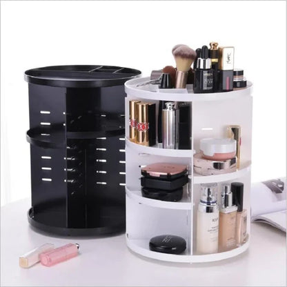 Rotating Cosmetic Makeup Organizer Box