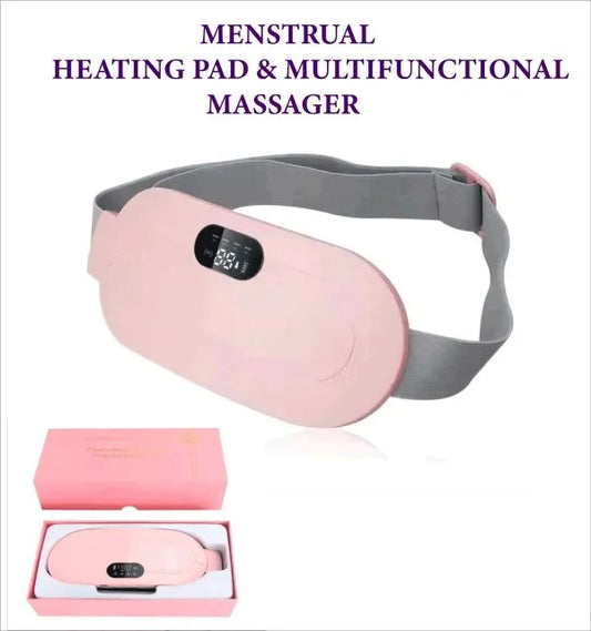 USB Rechargeable Heating & Vibration Cramp Relief Belt