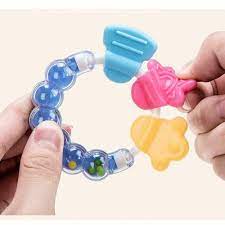 1 Pcs Round Silicone Teether