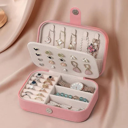 Korean Ins Style Portable Jewelry Storage Box