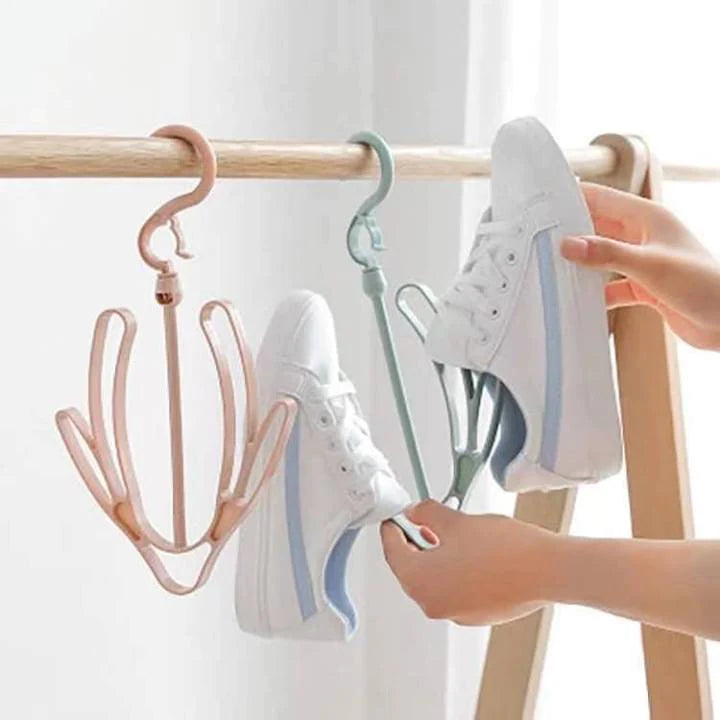 1 Pcs double hook Shoes Drying Hanger for Dehumidifying