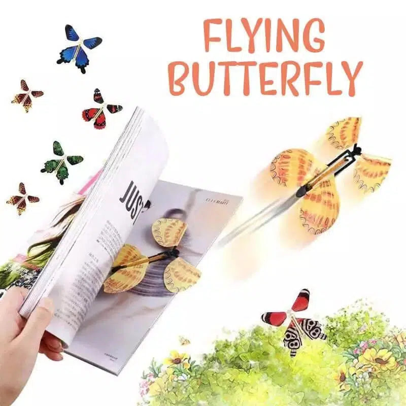 2Pcs Flying Butterfly