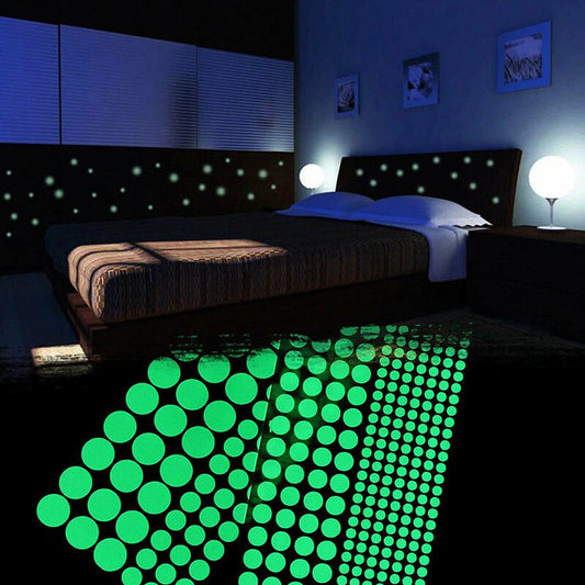 400pcs Luminous Wall Stickers Dots