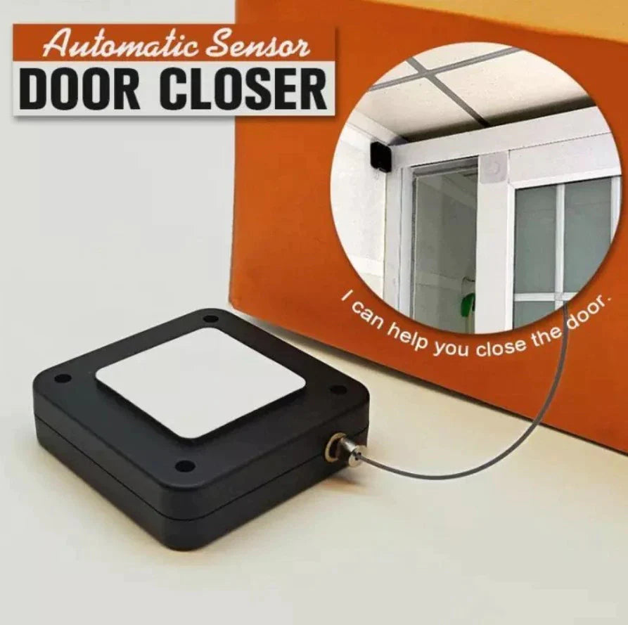 Automatic Punch-free Sensor Door Closer Quick Install & Stable Hole-free