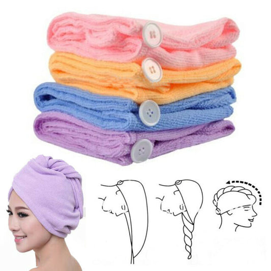Magic Drying Microfiber Head Towel